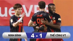 Kết quả Ninh Bình 4-1 Thể Công: Không lời bào chữa!